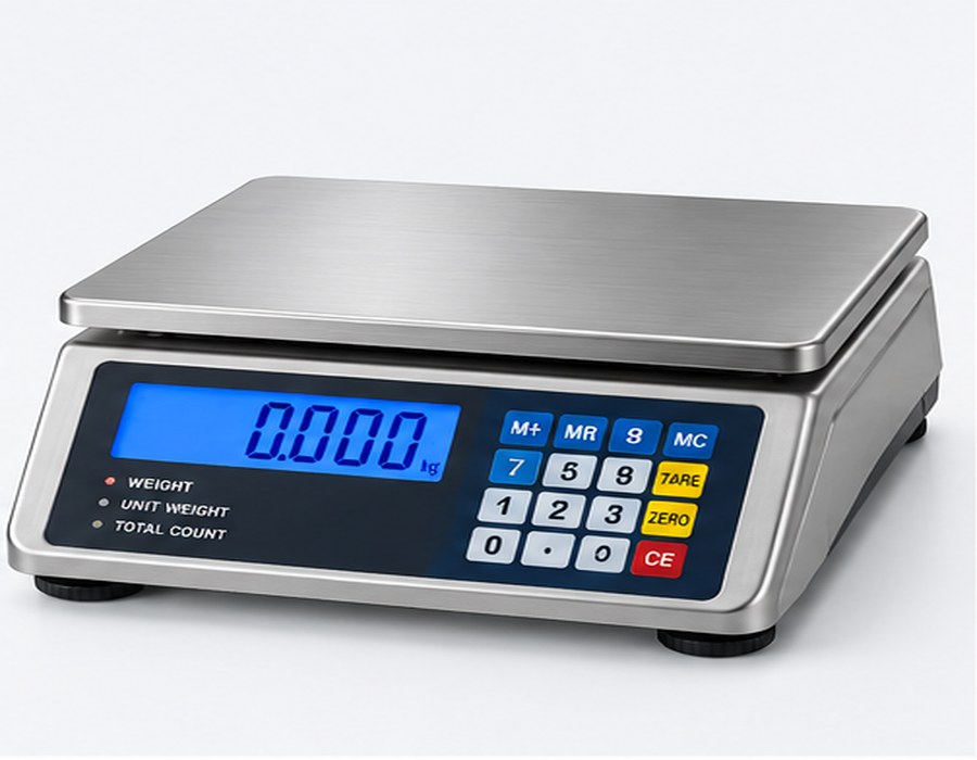 Electronic counter scale